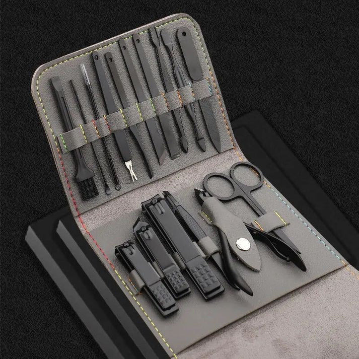 CELV® Good-Looking Foldable Stainless Steel Nail Clipper Set
