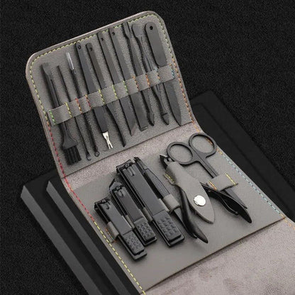 CELV® Good-Looking Foldable Stainless Steel Nail Clipper Set